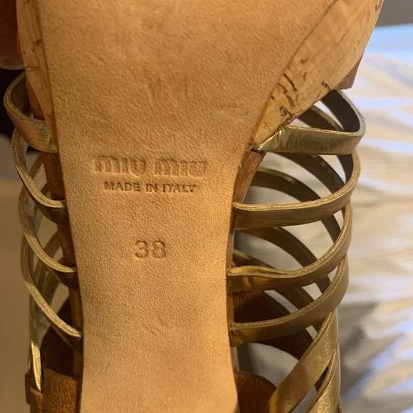 MIU MIU size 38 heels - Picture 3 of 5
